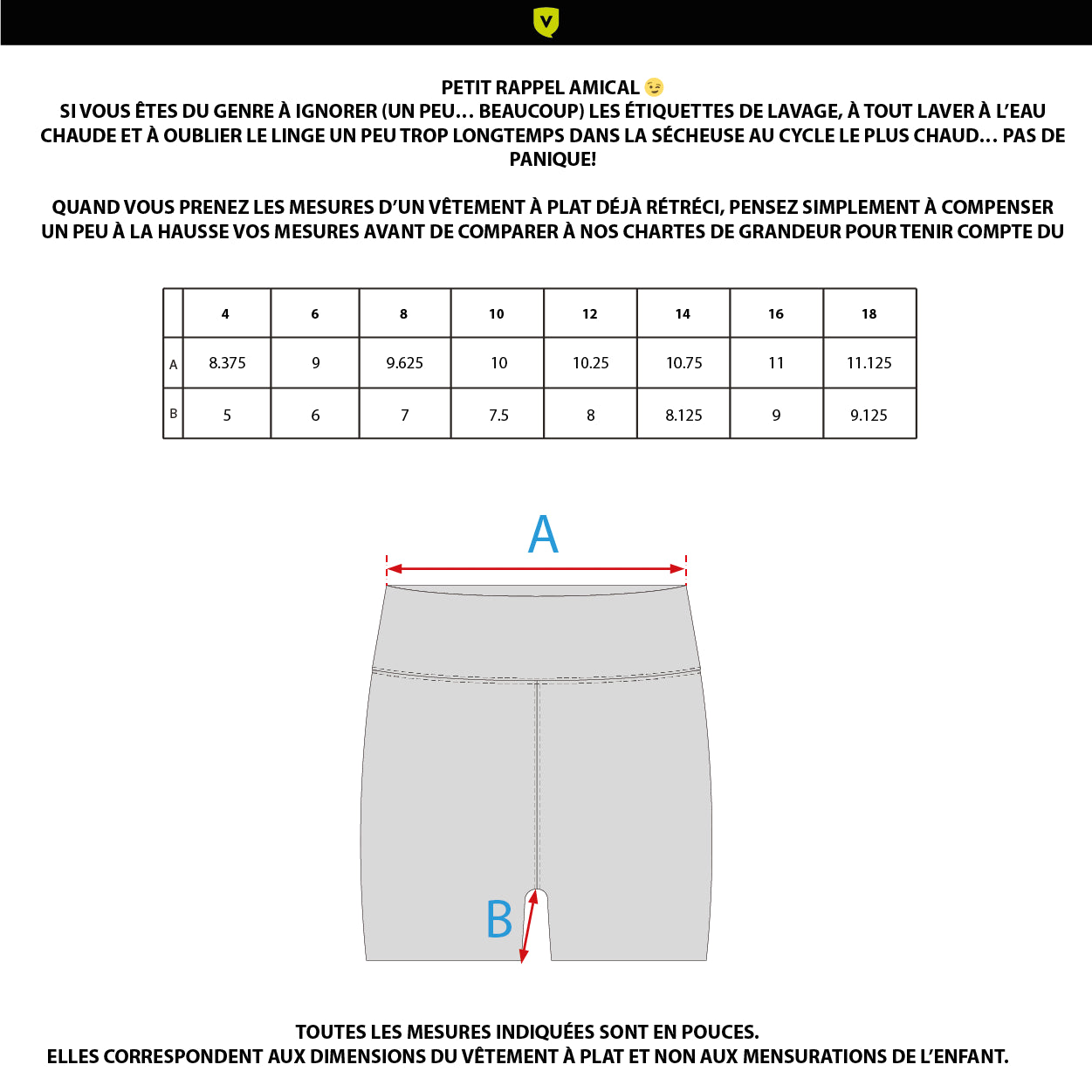 Legging Court - Noir