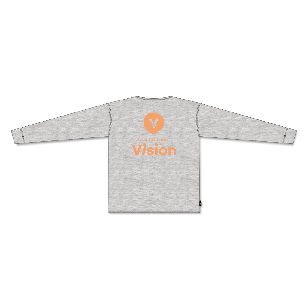 T-Shirt Manches Longues - Gris Athlétique