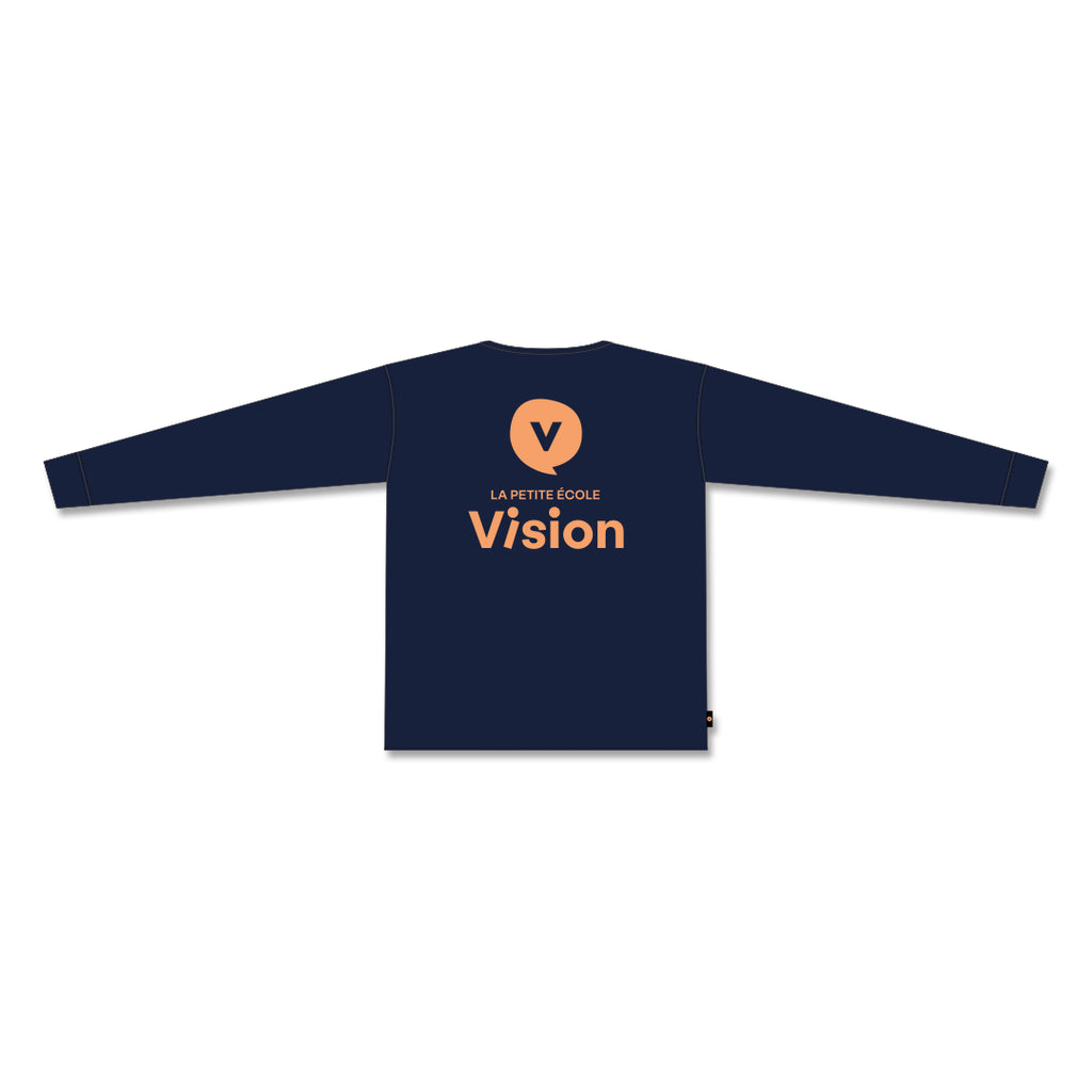 T-Shirt Manches Longues - Marine