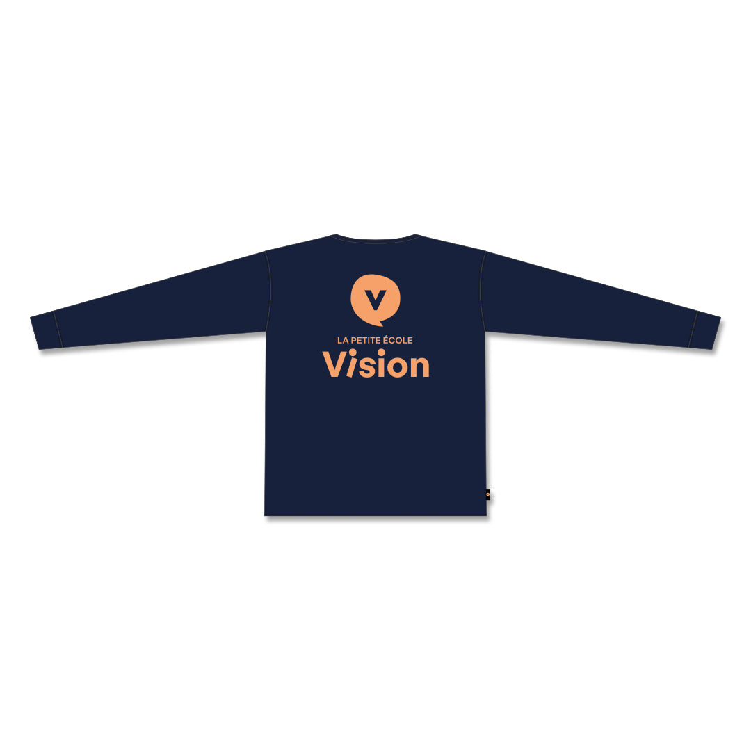 T-Shirt Manches Longues - Marine