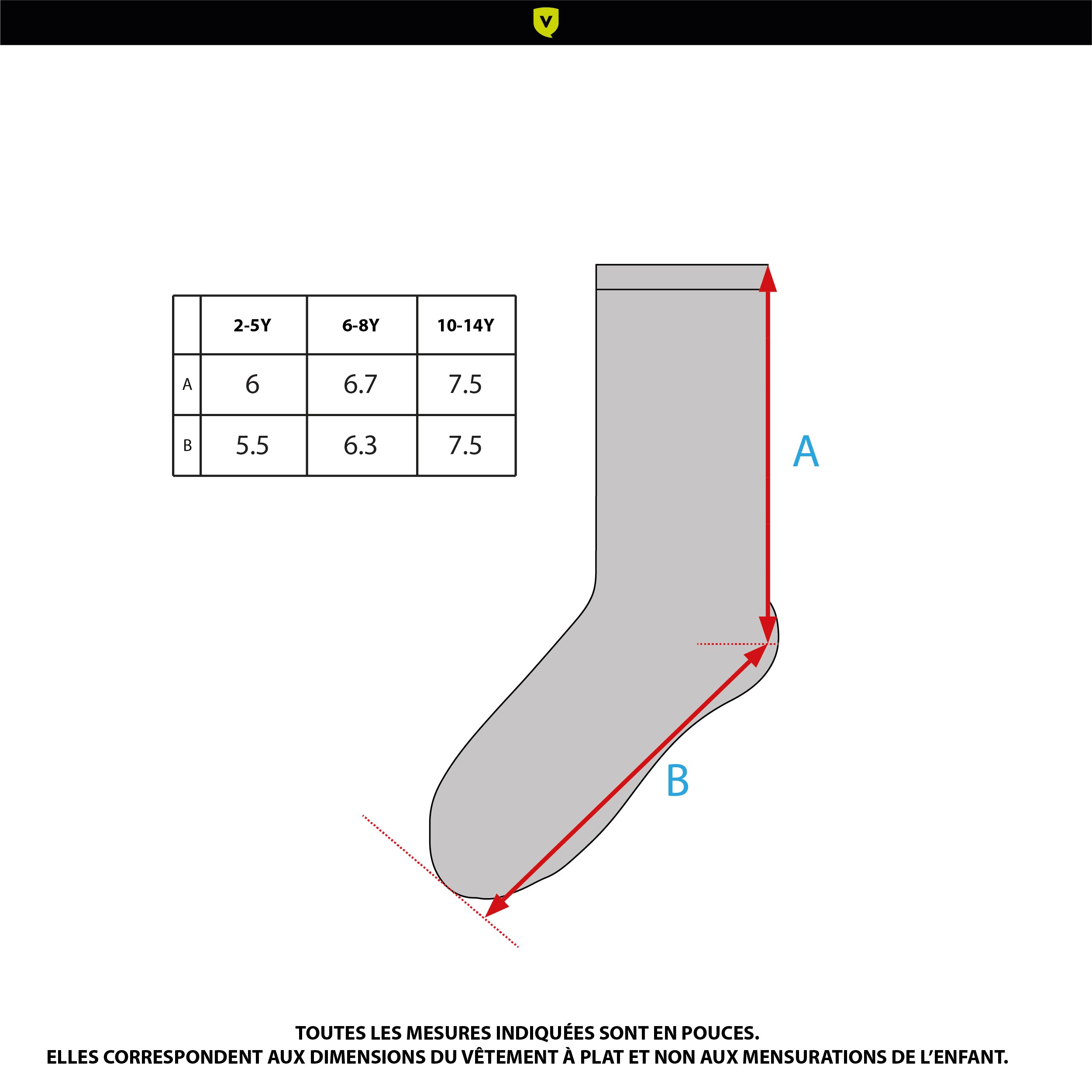 Lot de 3 paires de bas - Blanc