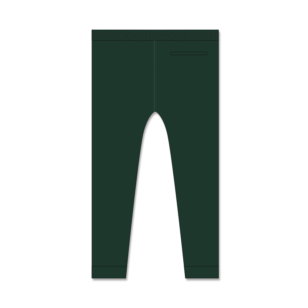 Pantalon Coton Ouaté - Vert Forêt